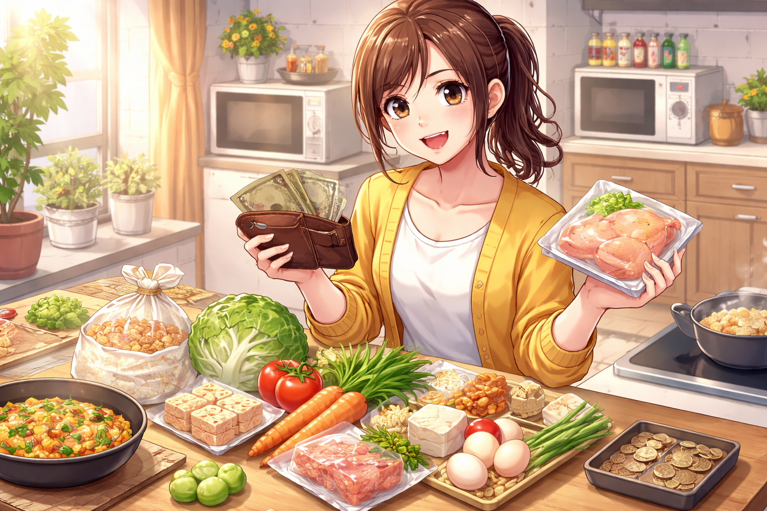 自炊を中心にすれば月3万円も節約できる!