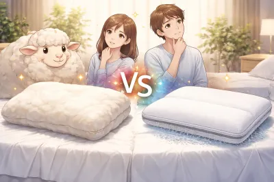 羊のいらない枕とエアウィーヴを比較？どっちを選べば快眠できるか徹底調査！